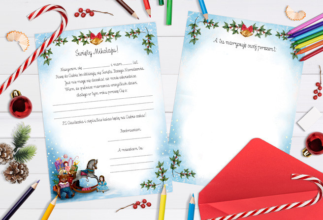 List do Mikołaja - Mikołaj u drzwi Henry